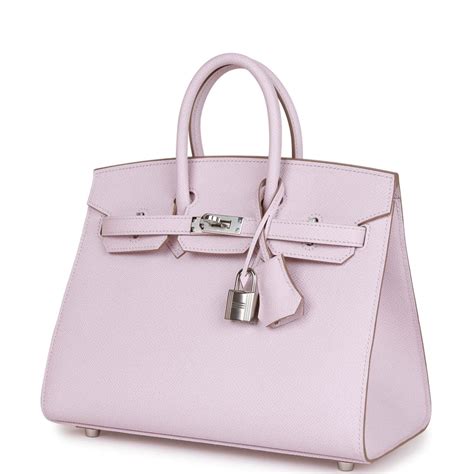 hermes mauve pale birkin|mauve sylvestre pink Hermes.